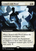 Armed with Proof – Rare Magic: The Gathering card from Murders at Karlov Manor Commander (#320)