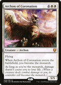 Archon of Coronation – Mythic Magic: The Gathering card from Commander Legends (#9)
