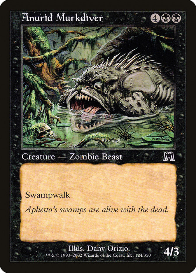 Anurid Murkdiver – Common Magic: The Gathering card from Onslaught (#124)