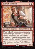 J. Jonah Jameson – Rare Magic: The Gathering card from Marvel's Spider-Man (#81)