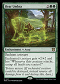 Bear Umbra – Rare Magic: The Gathering card from Wilds of Eldraine Commander (#121)