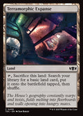 Terramorphic Expanse – Common Magic: The Gathering card from Tarkir: Dragonstorm Commander (#408)