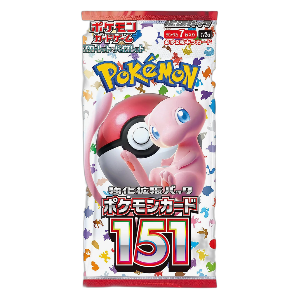 Japanese Pokemon - 151 sv2a Booster Pack