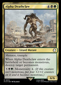 Alpha Deathclaw – Rare Magic: The Gathering card from Fallout (#619)