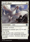Gryff's Boon – Uncommon Magic: The Gathering card from Innistrad Remastered (#25)