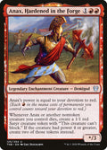 Anax, Hardened in the Forge – Uncommon Magic: The Gathering card from Theros Beyond Death (#125)