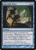 Arm with Aether – Uncommon Magic: The Gathering card from New Phyrexia (#28)