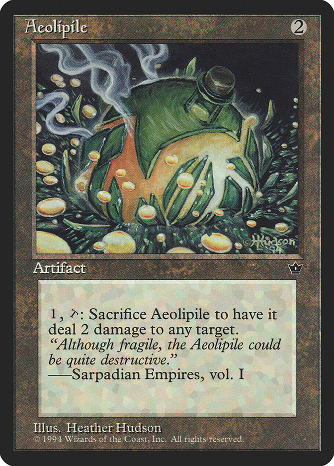Aeolipile – Rare Magic: The Gathering card from Fallen Empires (#81)