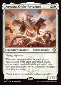 Augusta, Order Returned – Rare Magic: The Gathering card from Secrets of Strixhaven Commander (#11)