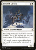 Benalish Cavalry – Common Magic: The Gathering card from Time Spiral Remastered (#7)