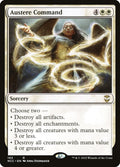 Austere Command – Rare Magic: The Gathering card from New Capenna Commander (#193)