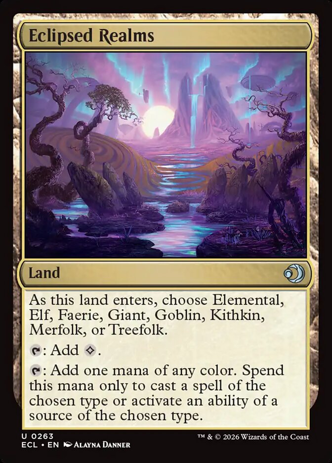 Eclipsed Realms – Uncommon Magic: The Gathering card from Lorwyn Eclipsed (#263)