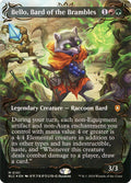 Bello, Bard of the Brambles – Mythic Magic: The Gathering card from Bloomburrow Commander (#101)