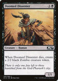 Doomed Dissenter – Common Magic: The Gathering card from Core Set 2019 (#93)