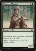 Wirewood Savage – Common Magic: The Gathering card from Duel Decks Anthology: Garruk vs. Liliana (#6)