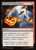 Pumpkin Bombardment – Common Magic: The Gathering card from Marvel's Spider-Man (#139)