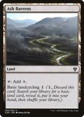 Ash Barrens – Common Magic: The Gathering card from Commander 2020 (#255)