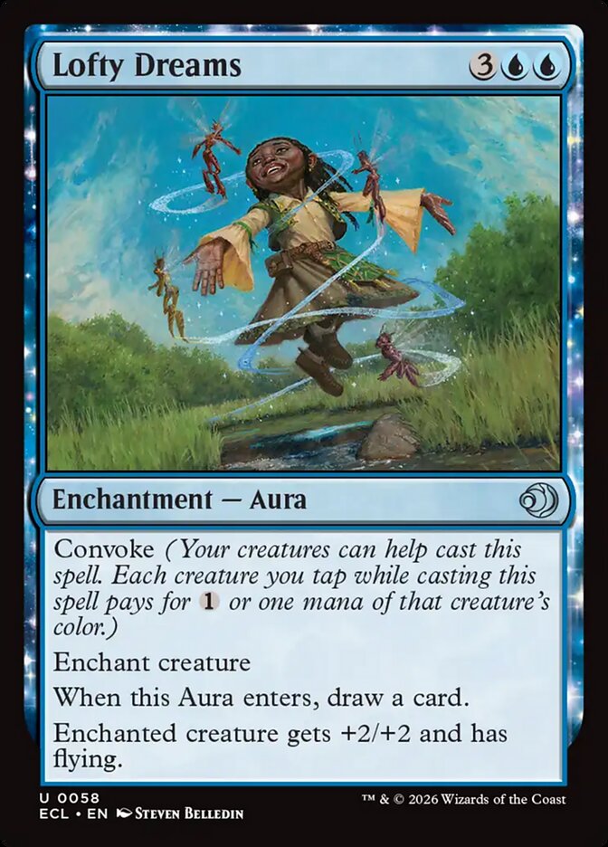 Lofty Dreams – Uncommon Magic: The Gathering card from Lorwyn Eclipsed (#58)