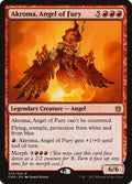 Akroma, Angel of Fury – Rare Magic: The Gathering card from Commander Anthology (#75)