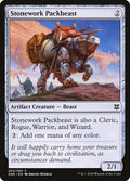 Stonework Packbeast – Common Magic: The Gathering card from Zendikar Rising (#255)