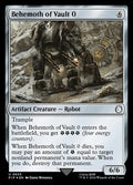 Behemoth of Vault 0 – Uncommon Magic: The Gathering card from Fallout (#655)