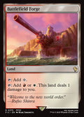 Battlefield Forge – Rare Magic: The Gathering card from Final Fantasy Commander (#375)
