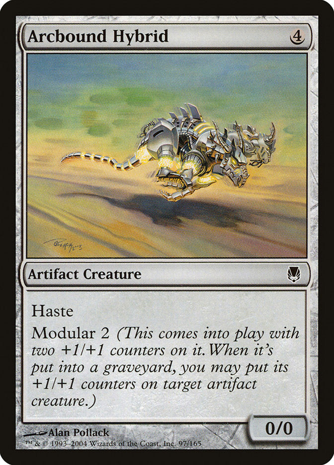 Arcbound Hybrid – Common Magic: The Gathering card from Darksteel (#97)