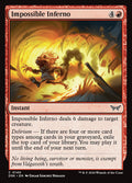 Impossible Inferno – Common Magic: The Gathering card from Duskmourn: House of Horror (#140)