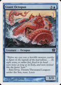 Giant Octopus – Common Magic: The Gathering card from Ninth Edition (#S4)