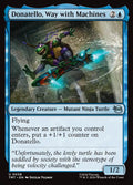 Donatello, Way with Machines – Uncommon Magic: The Gathering card from Teenage Mutant Ninja Turtles (#38)