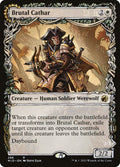 Brutal Cathar // Moonrage Brute – Rare Magic: The Gathering card from Innistrad: Midnight Hunt (#286)