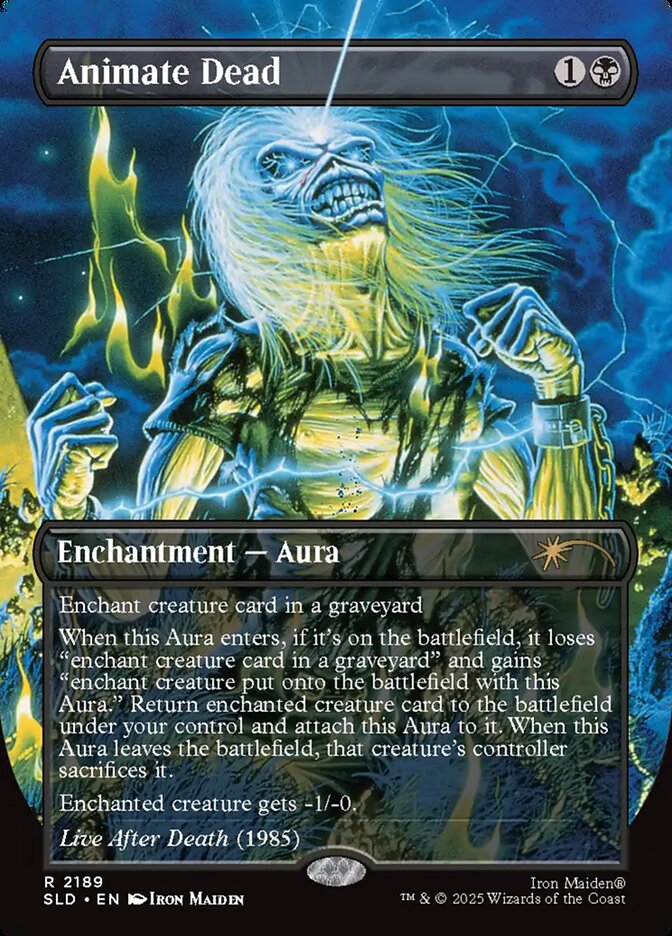 Animate Dead – Rare Magic: The Gathering card from Secret Lair Drop (#2189)