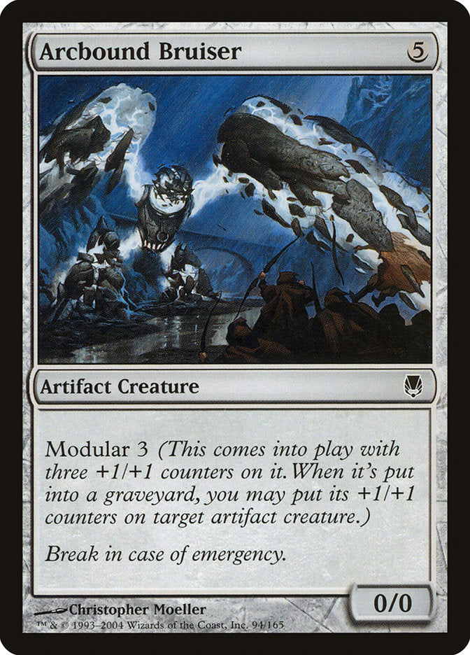 Arcbound Bruiser – Common Magic: The Gathering card from Darksteel (#94)