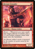 Akroan Crusader – Common Magic: The Gathering card from Theros (#111)