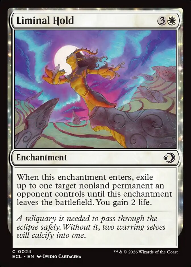 Liminal Hold – Common Magic: The Gathering card from Lorwyn Eclipsed (#24)
