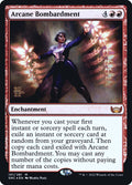 Arcane Bombardment – Mythic Magic: The Gathering card from Streets of New Capenna Promos (#101s)