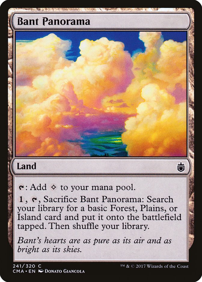 Bant Panorama – Common Magic: The Gathering card from Commander Anthology (#241)