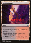 Akoum Refuge – Uncommon Magic: The Gathering card from Commander Anthology (#238)