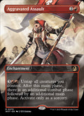 Aggravated Assault – Rare Magic: The Gathering card from Wilds of Eldraine: Enchanting Tales (#76)
