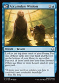 Accumulate Wisdom – Uncommon Magic: The Gathering card from Avatar: The Last Airbender (#44)