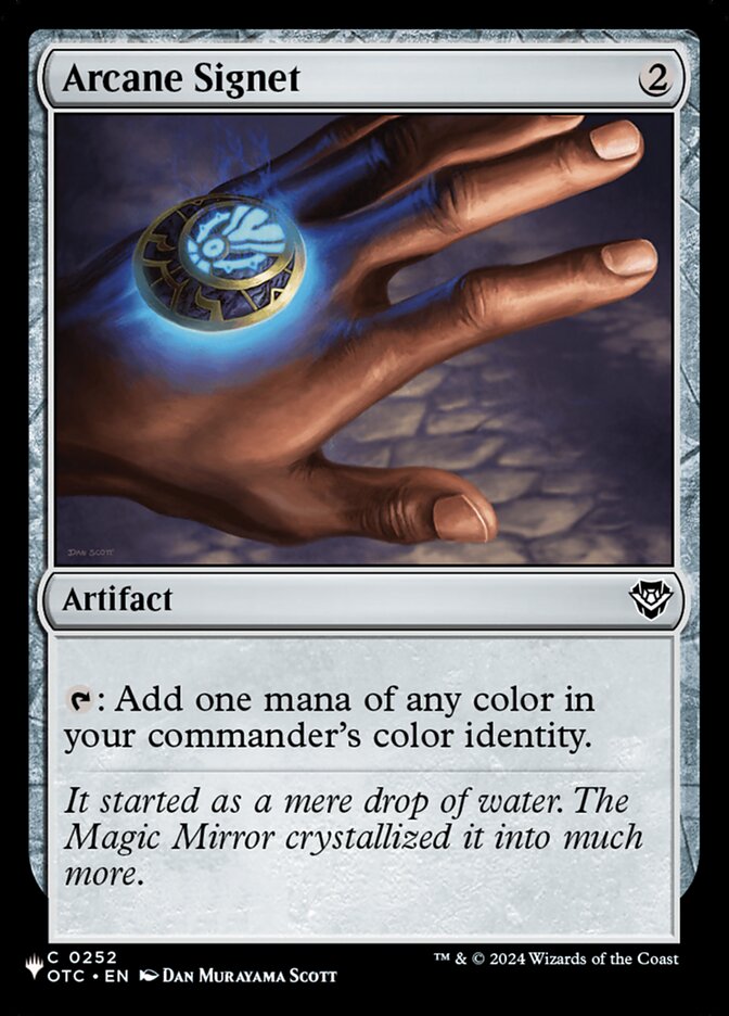 Arcane Signet – Common Magic: The Gathering card from The List (#OTC-252)