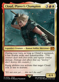 Cloud, Planet's Champion – Mythic Magic: The Gathering card from Final Fantasy (#552)