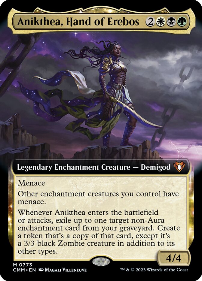 Anikthea, Hand of Erebos – Mythic Magic: The Gathering card from Commander Masters (#773)