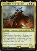 Abaddon the Despoiler – Mythic Magic: The Gathering card from Warhammer 40,000 Commander (#171)