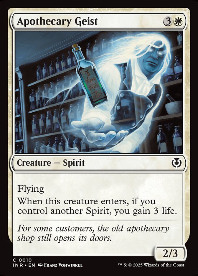 Apothecary Geist – Common Magic: The Gathering card from Innistrad Remastered (#10)