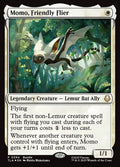Momo, Friendly Flier – Rare Magic: The Gathering card from Avatar: The Last Airbender (#394)