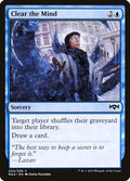 Clear the Mind – Common Magic: The Gathering card from Ravnica Allegiance (#34)