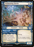 Animating Faerie // Bring to Life – Uncommon Magic: The Gathering card from Throne of Eldraine (#280)