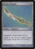 Leonin Scimitar – Uncommon Magic: The Gathering card from Tenth Edition (#331)