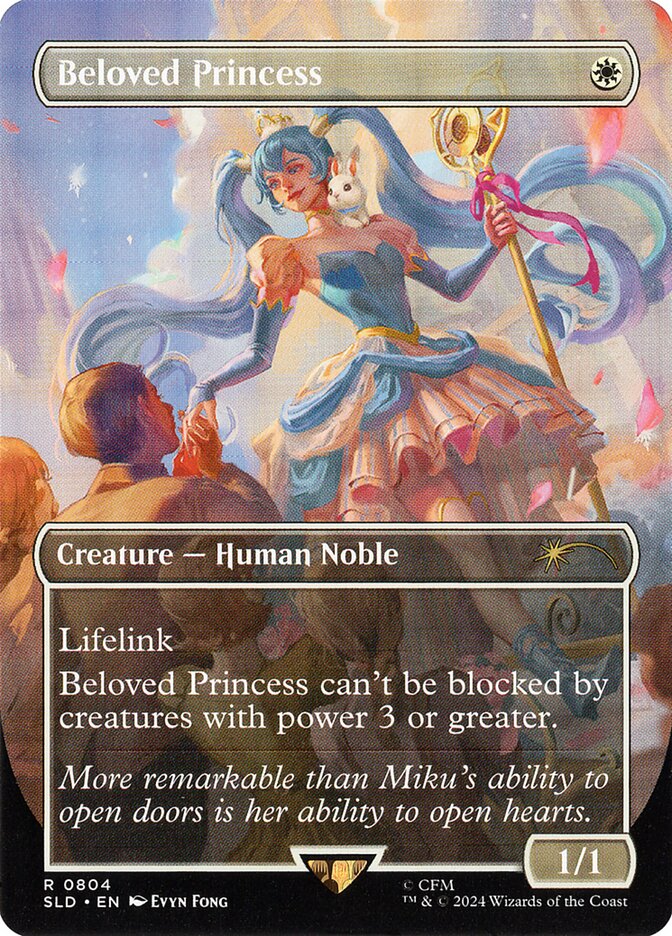 Beloved Princess – Rare Magic: The Gathering card from Secret Lair Drop (#804)